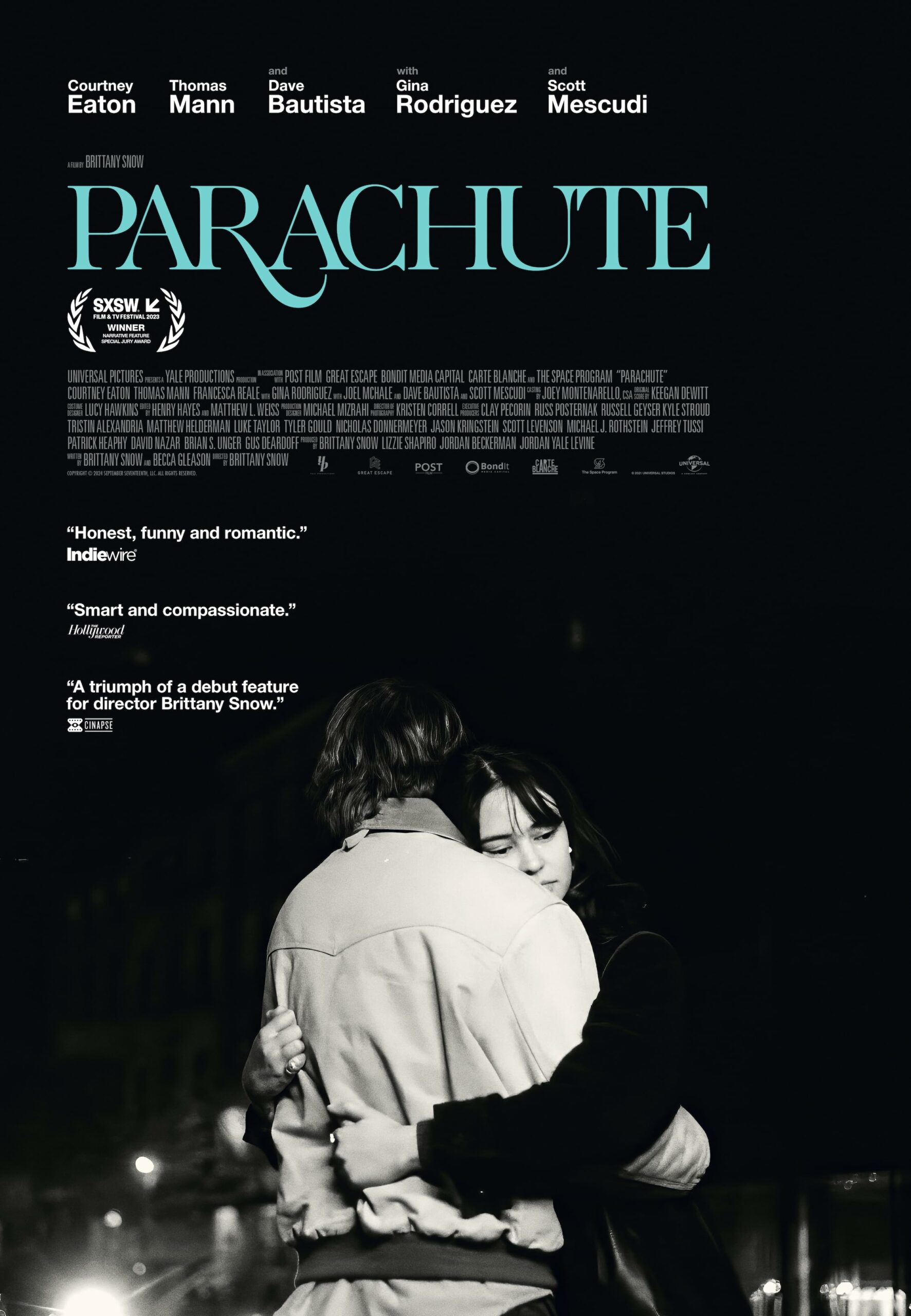 Parachute (2023) – هل يكفي الحُب لإنقاذ شخص يسقُط ؟!