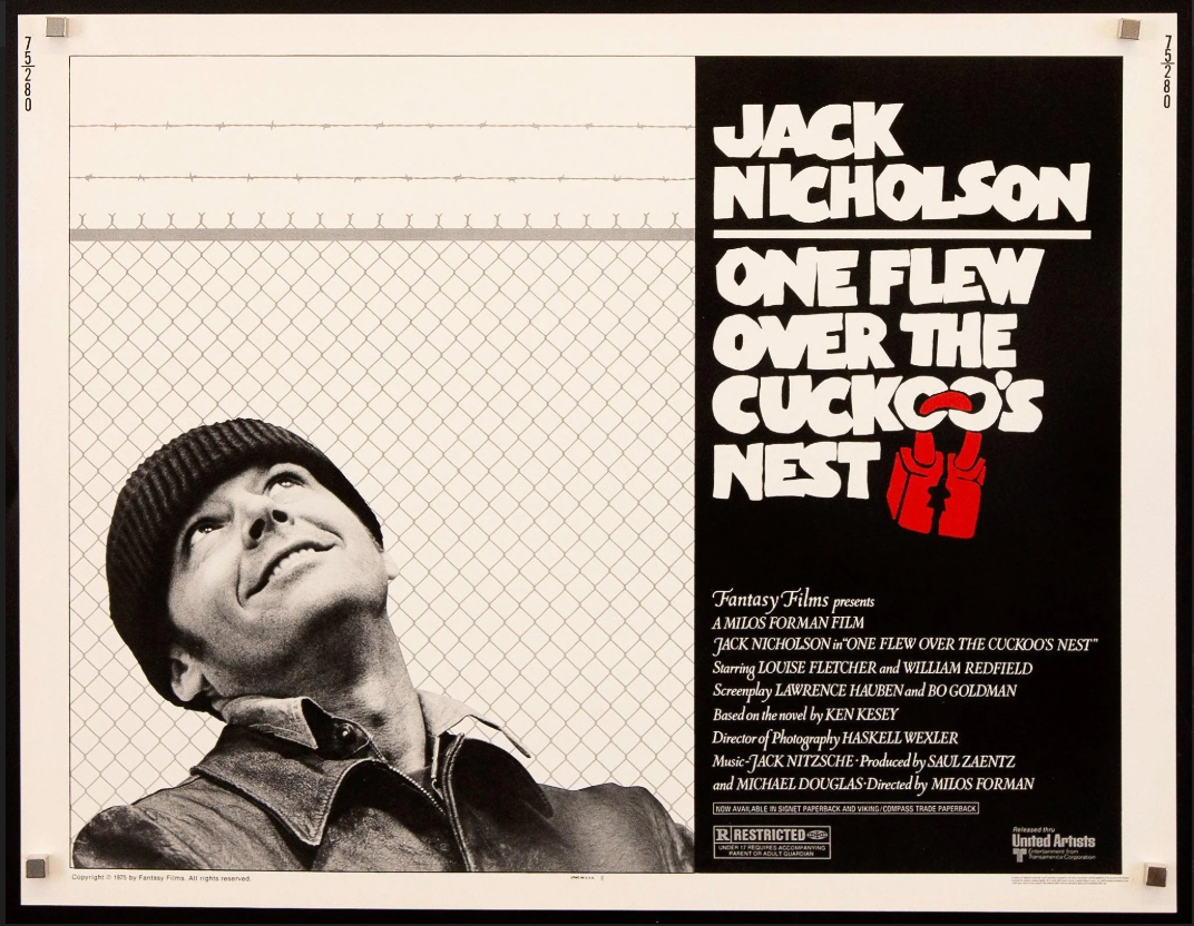 One Flew Over the Cuckoo’s Nest – أحدهم طار فوق عش الوقواق