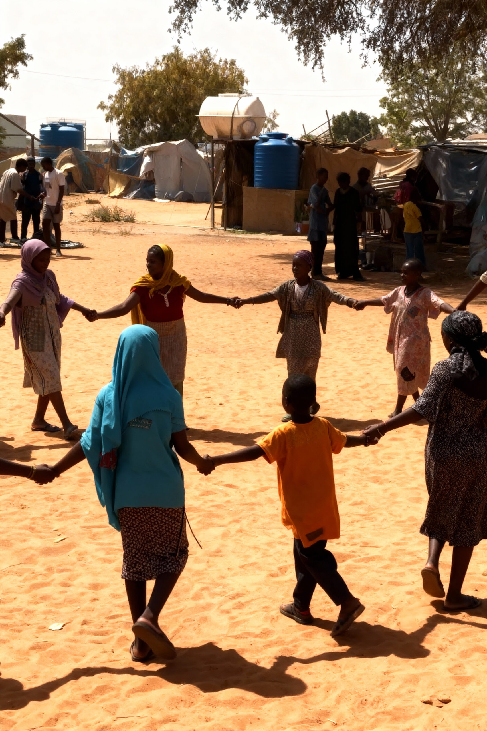 النساء السودانيات يُبقين مدينة في أزمة على قيد الحياة